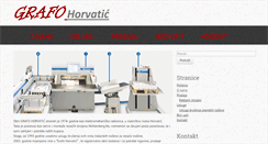 Desktop Screenshot of grafo-horvatic.hr